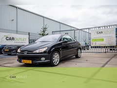 Peugeot 206 CC - 1.6-16V Premium Leuke hard top Cabrio Nieuwe APK bij aflevering. Zeer goed dealeronderhoud