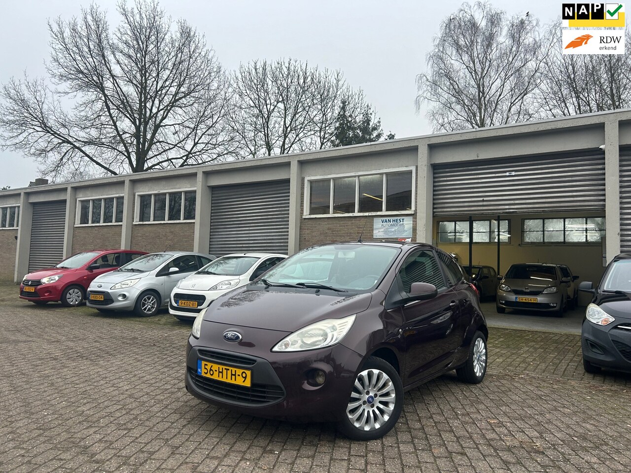 Ford Ka - 1.2 Titanium Airco/ lichtmetalen velgen/ Goed onderhouden! - AutoWereld.nl