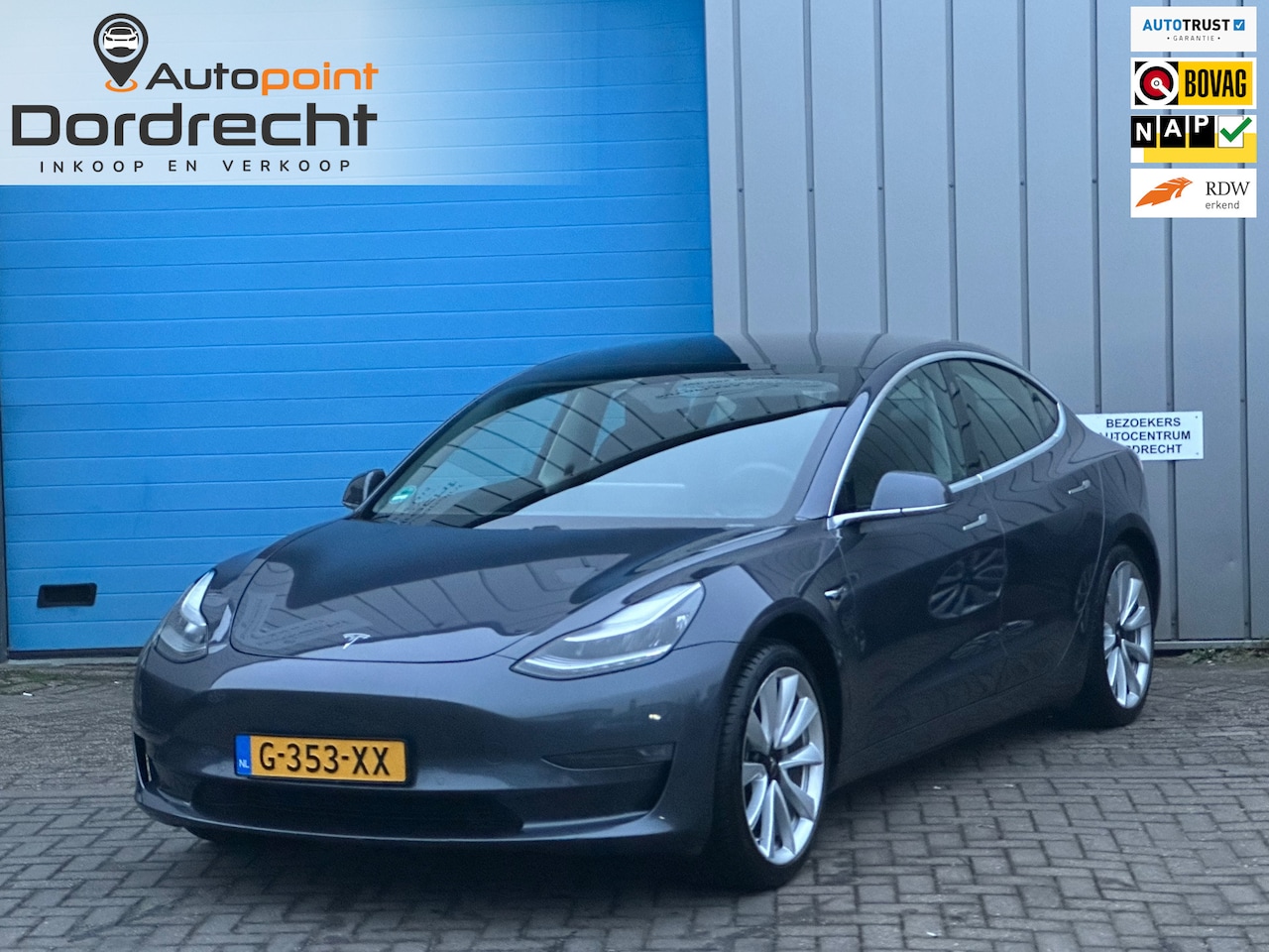 Tesla Model 3 - Long Range RWD Long Range AWD 75 kWh DUAL MOTOR AUTOPILOT ORG NL - AutoWereld.nl