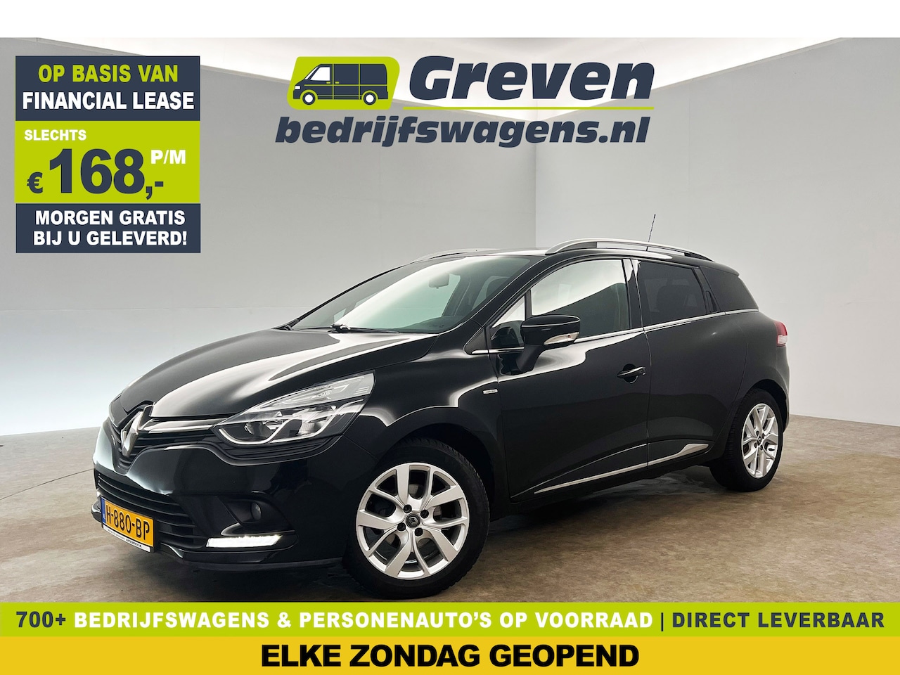 Renault Clio - Limited Airco Cruise Navigatie 16"LMV LED Parkeersensoren - AutoWereld.nl