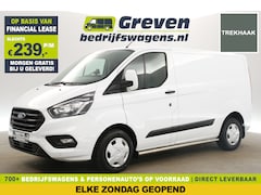 Ford Transit Custom - 2.0 TDCI L1H1 Airco Cruise Stoelverwarming Navigatie Trekhaak 3 Persoons