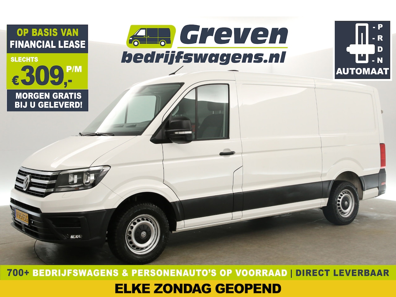 Volkswagen Crafter - 35 2.0 TDI L3H2 | DSG Automaat | 177PK | Airco Camera Carplay Adaptive Cruise Massagestoel - AutoWereld.nl