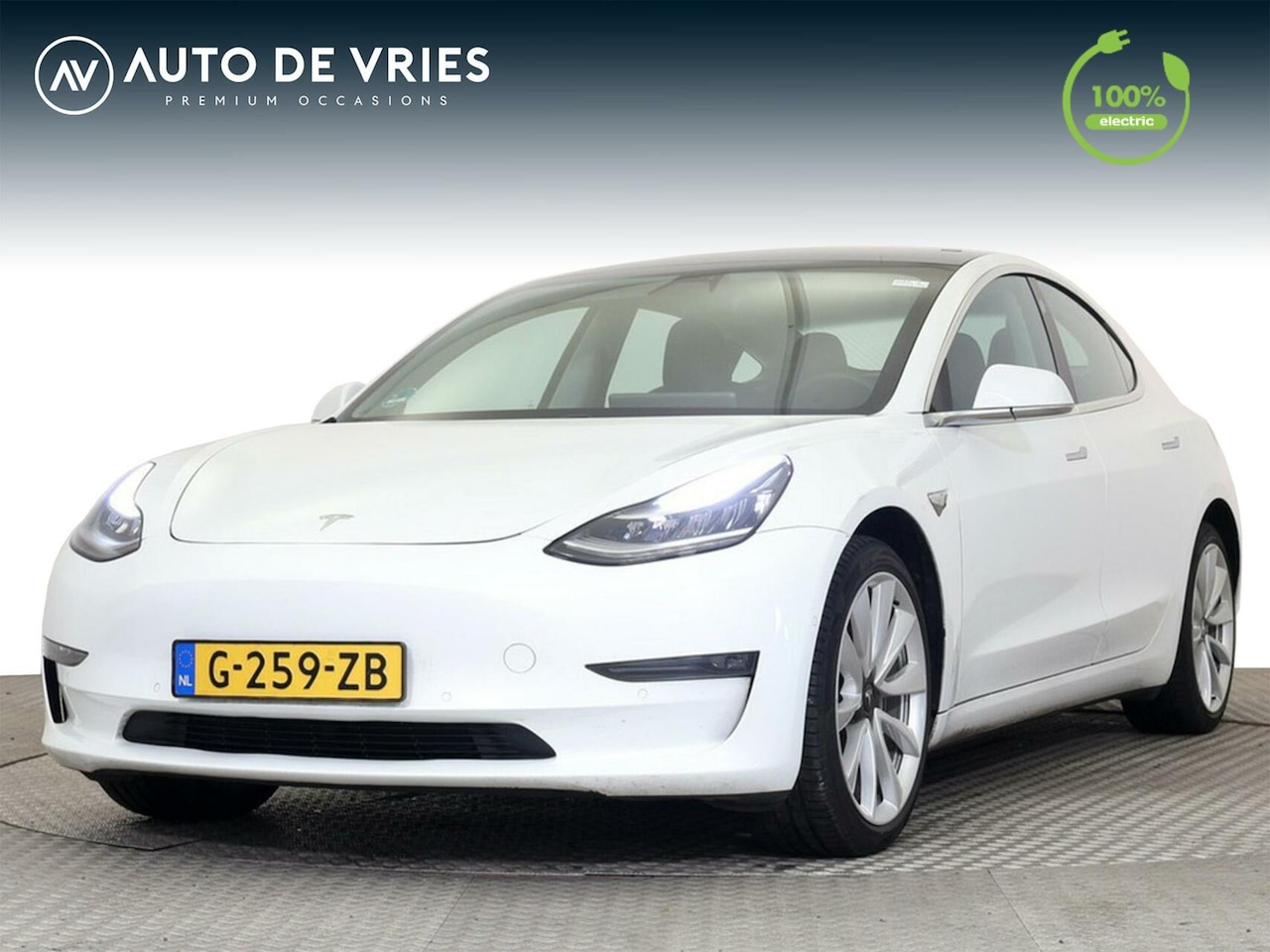 Tesla Model 3 - Long Range RWD Long Range AWD 75 kWh | Full Self-driving Autopilot | Zwart leder | 19 inch LMV | - AutoWereld.nl