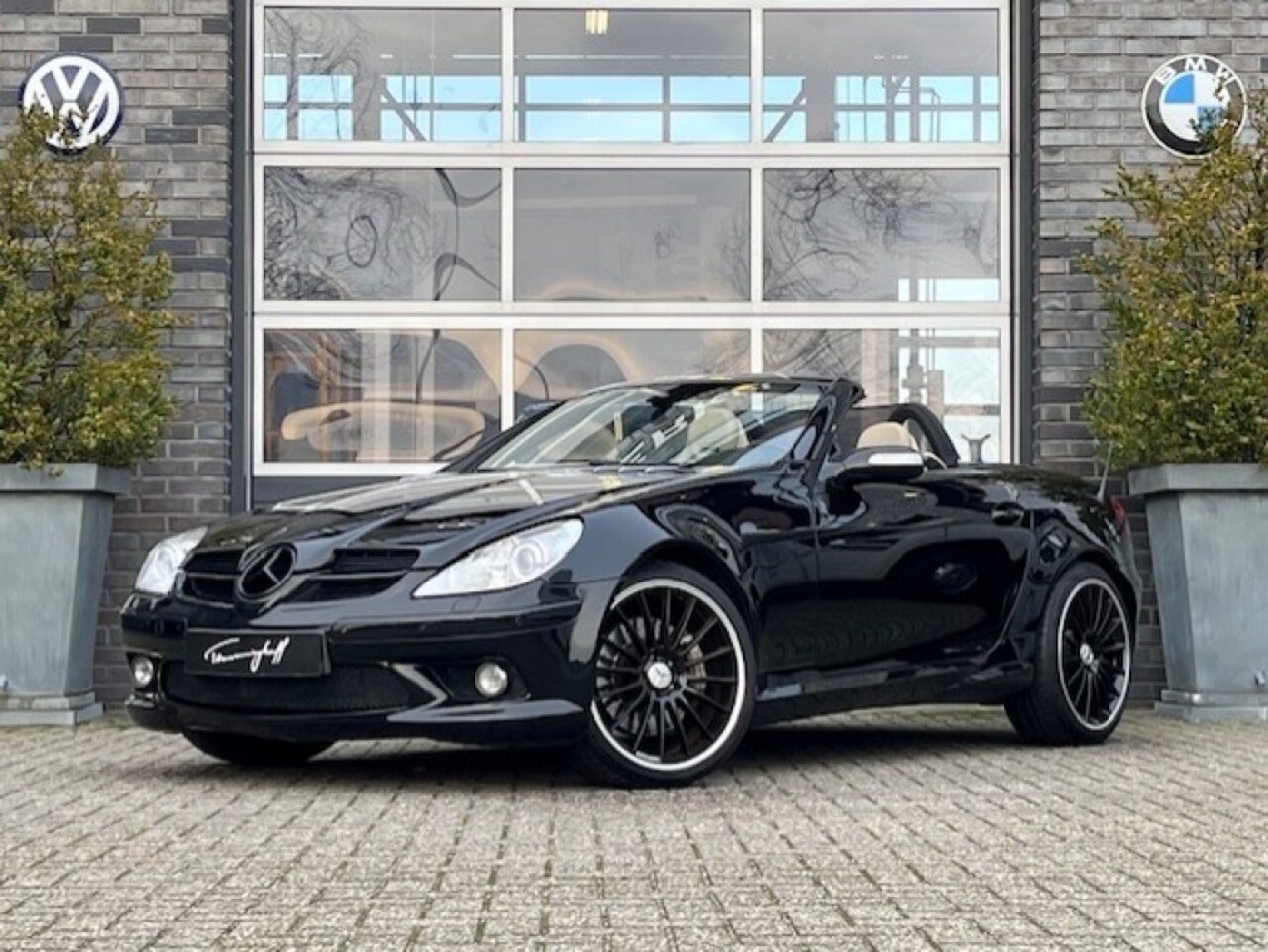 Mercedes-Benz SLK-klasse - 350 272PK AMG NAVI - LEDER - AIRSCARF - HARMAN/KARDON - AutoWereld.nl