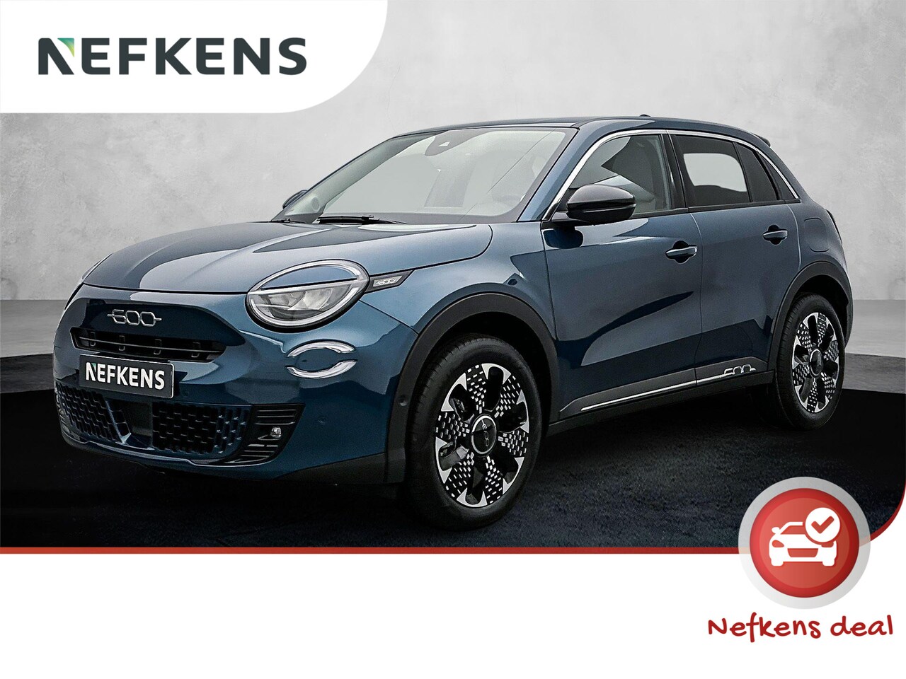 Fiat 600 - SUV La Prima 136 pk Automaat | Navigatie | Achteruitrijcamera | Parkeersensoren Voor en Ac - AutoWereld.nl