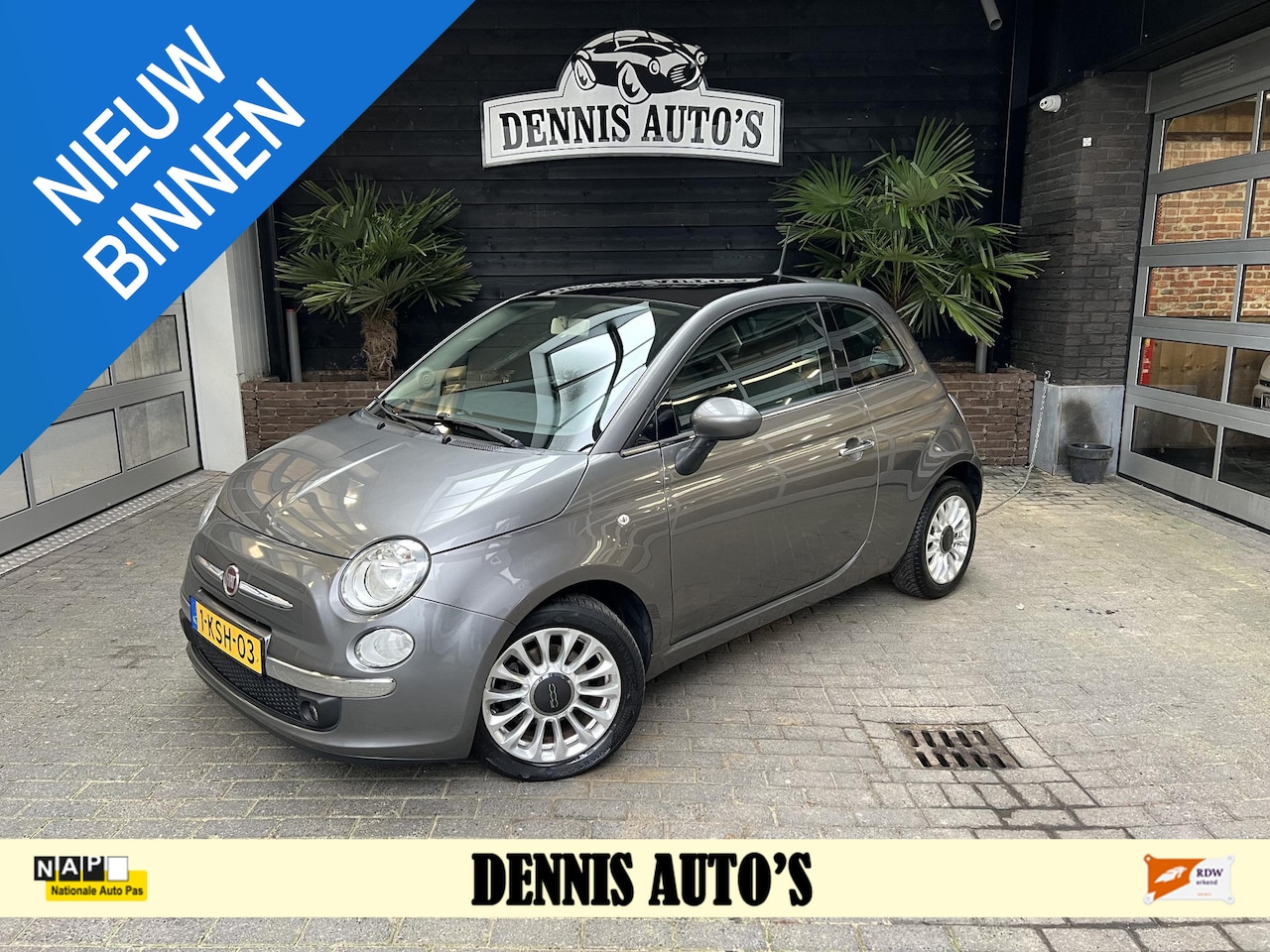 Fiat 500 - 0.9 TwinAir Lounge AUTOMAAT! - AutoWereld.nl