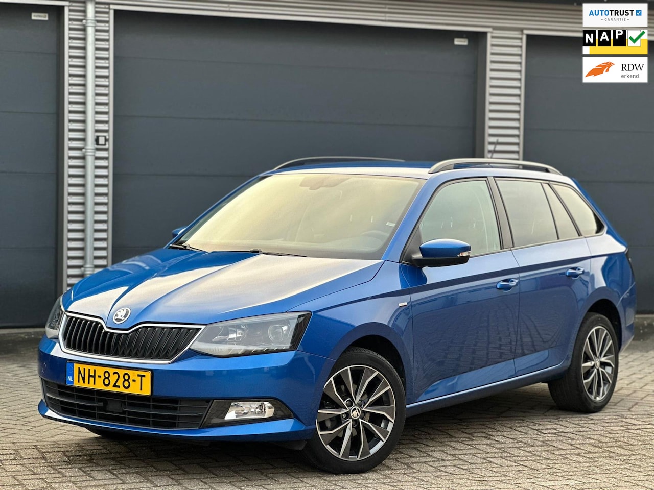 Skoda Fabia Combi - 1.2 TSI Drive 1.2 TSI Drive, luxe interieur, navigatie, climaat control, cruisecontrol, nl auto met nap - AutoWereld.nl