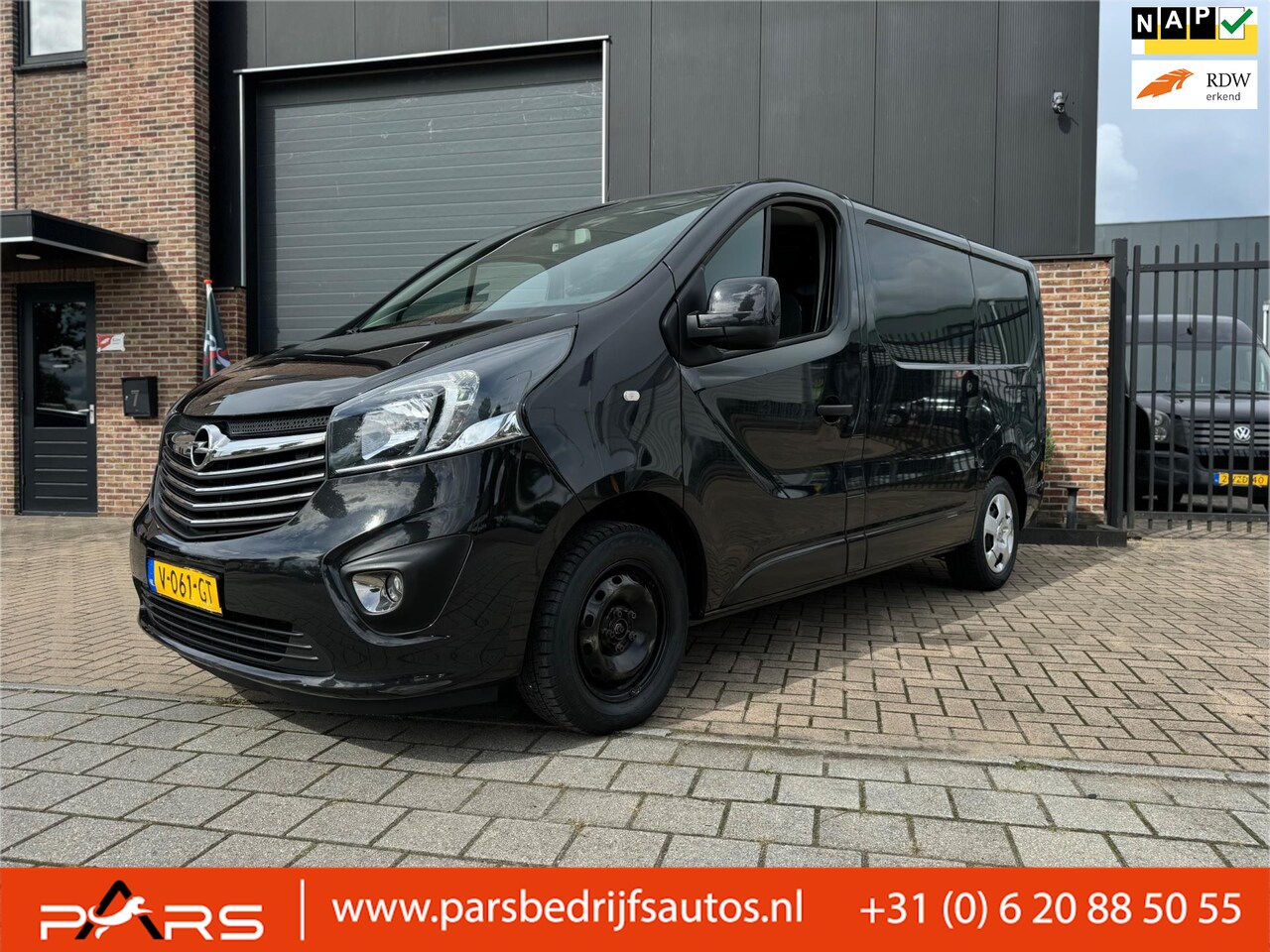 Opel Vivaro - 1.6 CDTI L1H1 Sport EcoFlex 3Persn 125PK Airco Cruise Control Elk. Ramen Achteruitrij Came - AutoWereld.nl