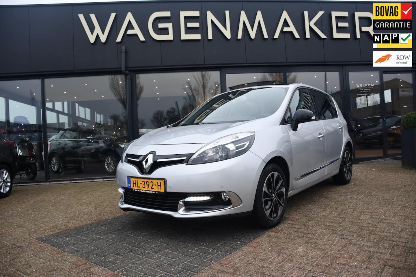 Renault Scénic - 1.2 TCe Bose Clima|Cruise|PANO|Cam|NAVI|Leder - AutoWereld.nl