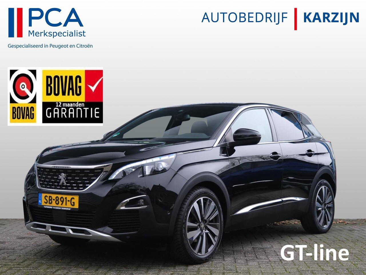 Peugeot 3008 - 1.2 PureTech GT Line 1.2 PureTech GT Line - AutoWereld.nl