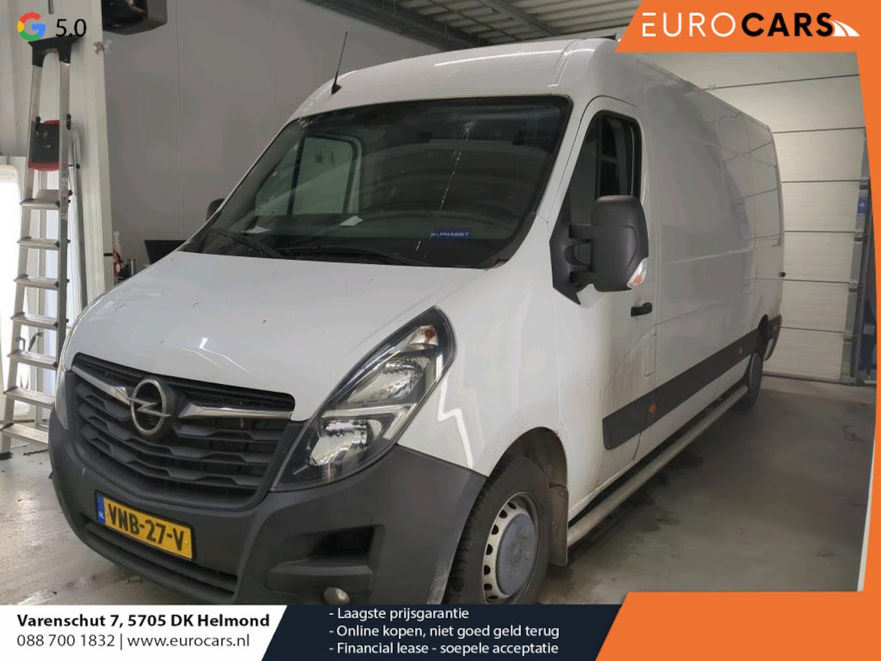 Opel Movano - 2.3 Turbo L3H2 Airco / ECC Navi Cruise Control PDC Achter Sidebars - AutoWereld.nl