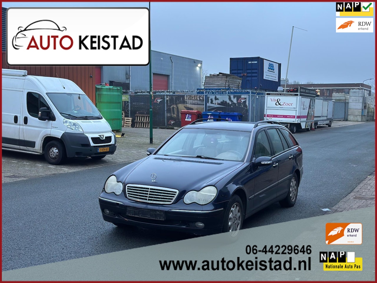 Mercedes-Benz C-klasse - 200 CDI ELEGANCE LEDER/CLIMA! DUITSE PAPIEREN! EXPORT! - AutoWereld.nl