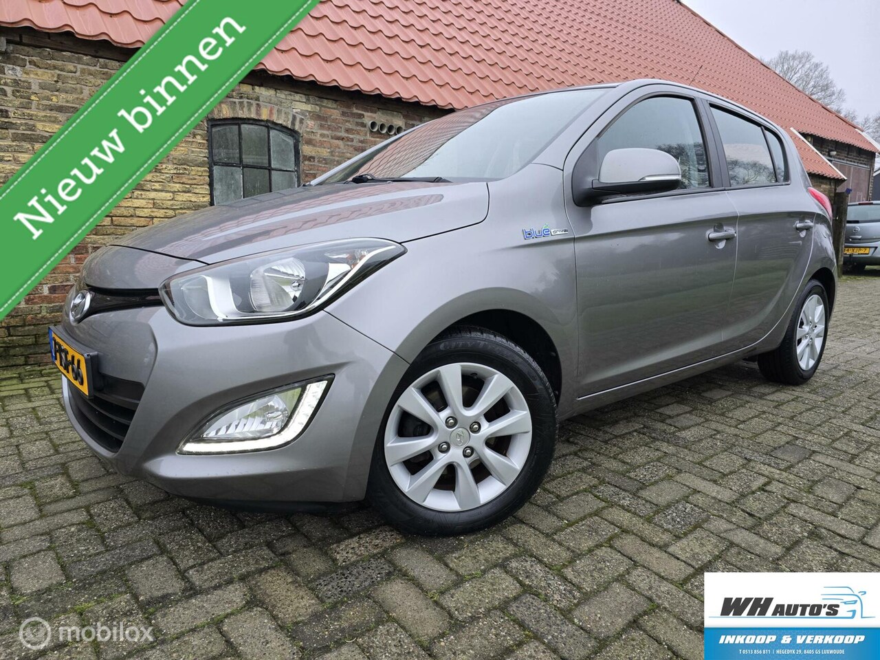 Hyundai i20 - 1.2i i-Deal Navi, Dab, Led, nette auto! - AutoWereld.nl