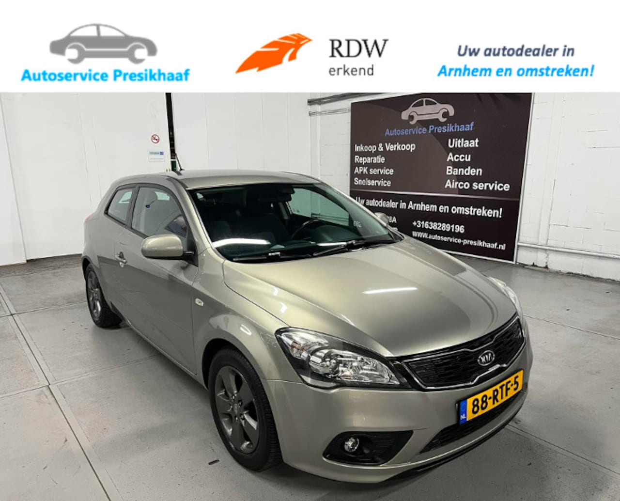 Kia Pro cee'd - 1.6 CVVT Seven Automaat ECC / NAVI / CAMERA - AutoWereld.nl