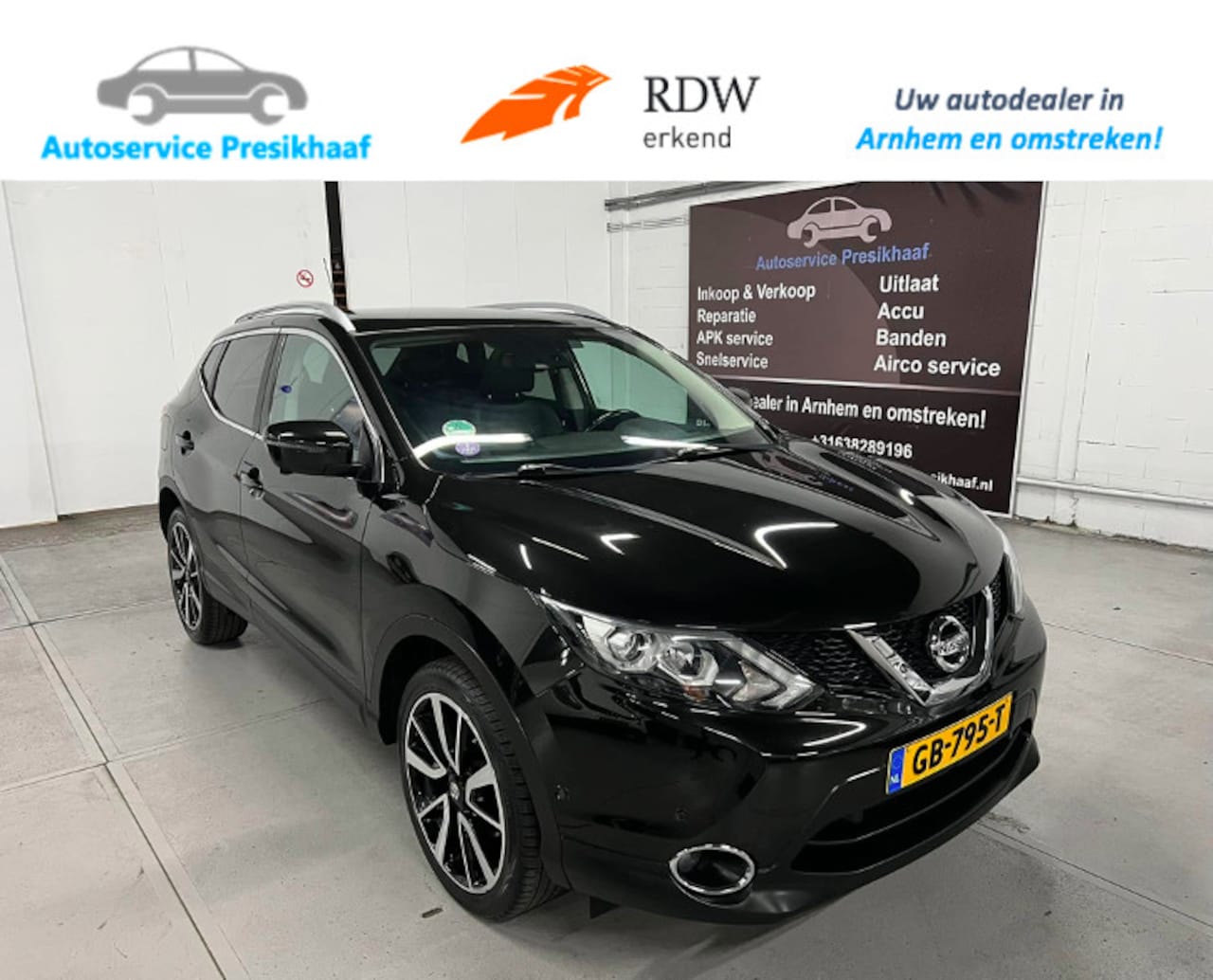 Nissan Qashqai - 1.2 Tekna Automaat PANODAK / LEDER-BEKLEDING - AutoWereld.nl