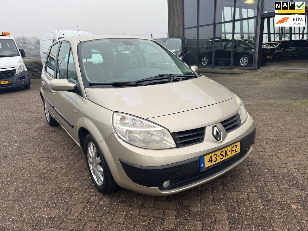 Renault Scénic - 2.0-16V Privilège Luxe 2.0-16V Privilège Luxe, Trekhaak, 3e eig afk, Geen import, Nap! - AutoWereld.nl