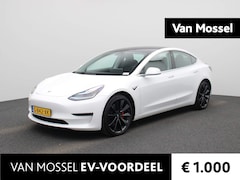 Tesla Model 3 - Performance AWD 75 kWh | ELEKTRISCHE STOELEN | LEDER | BLUETOOTH |