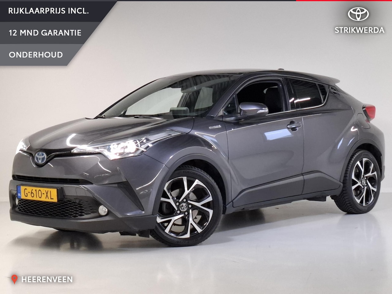 Toyota C-HR - 1.8 Hybrid Dynamic Sport | Trekhaak | dodehoekdetectie | stoel verwarming | - AutoWereld.nl