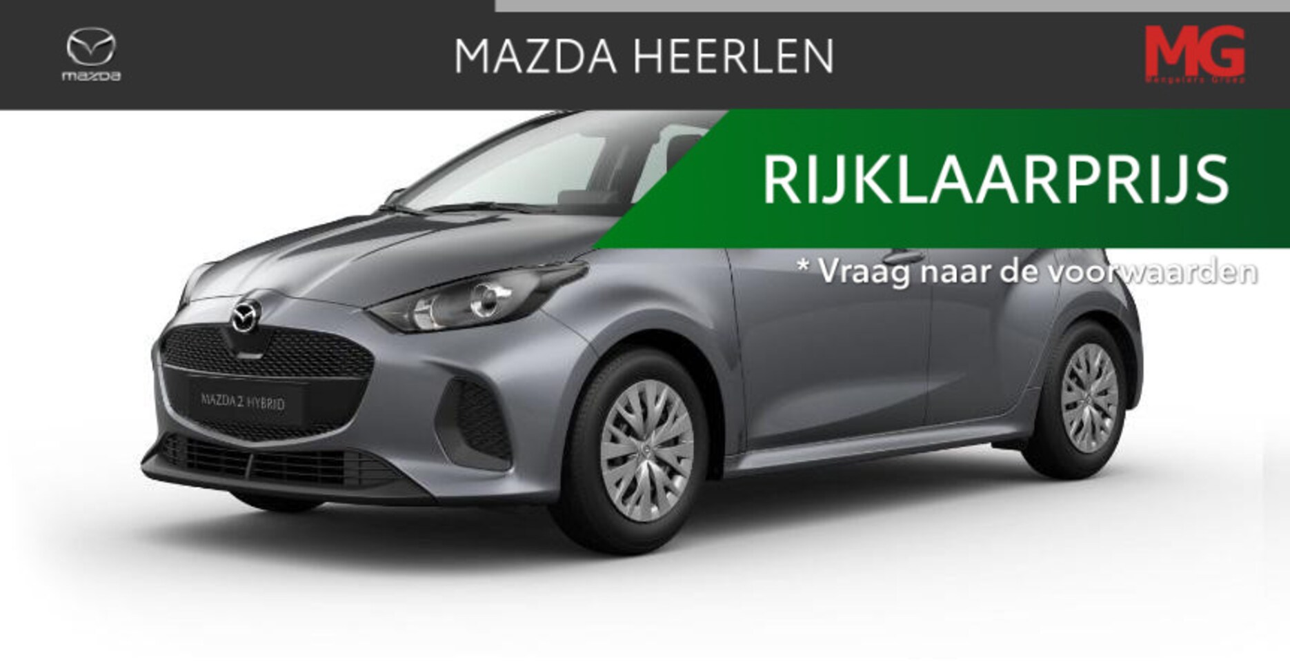 Mazda 2 Hybrid - 1.5 Prime-line Mengelers actieprijs: € 24.690,00* - AutoWereld.nl