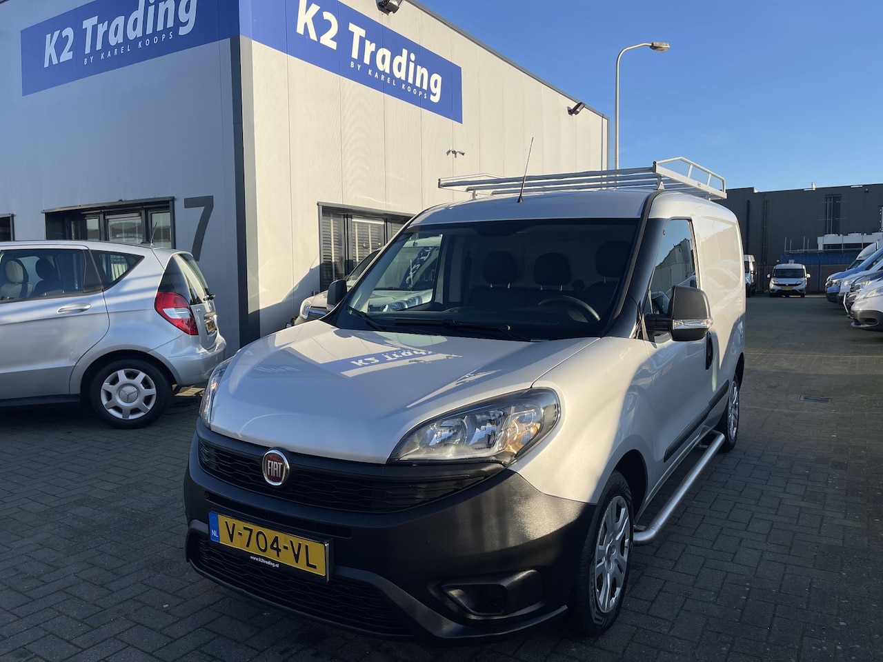 Fiat Doblò Cargo - 1.6 MJ L1H1 ECO JET NAVI 3-ZITS IMPERIAAL EURO-6 6-bak - AutoWereld.nl