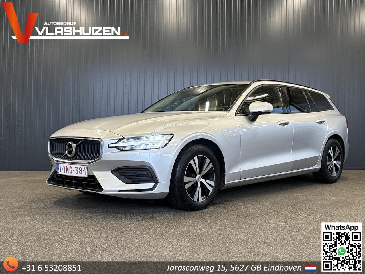 Volvo V60 - 2.0 D3 Momentum | € 11.200,- NETTO! | Automaat | LED | Cruise | Climate | Navi | PDC | - AutoWereld.nl