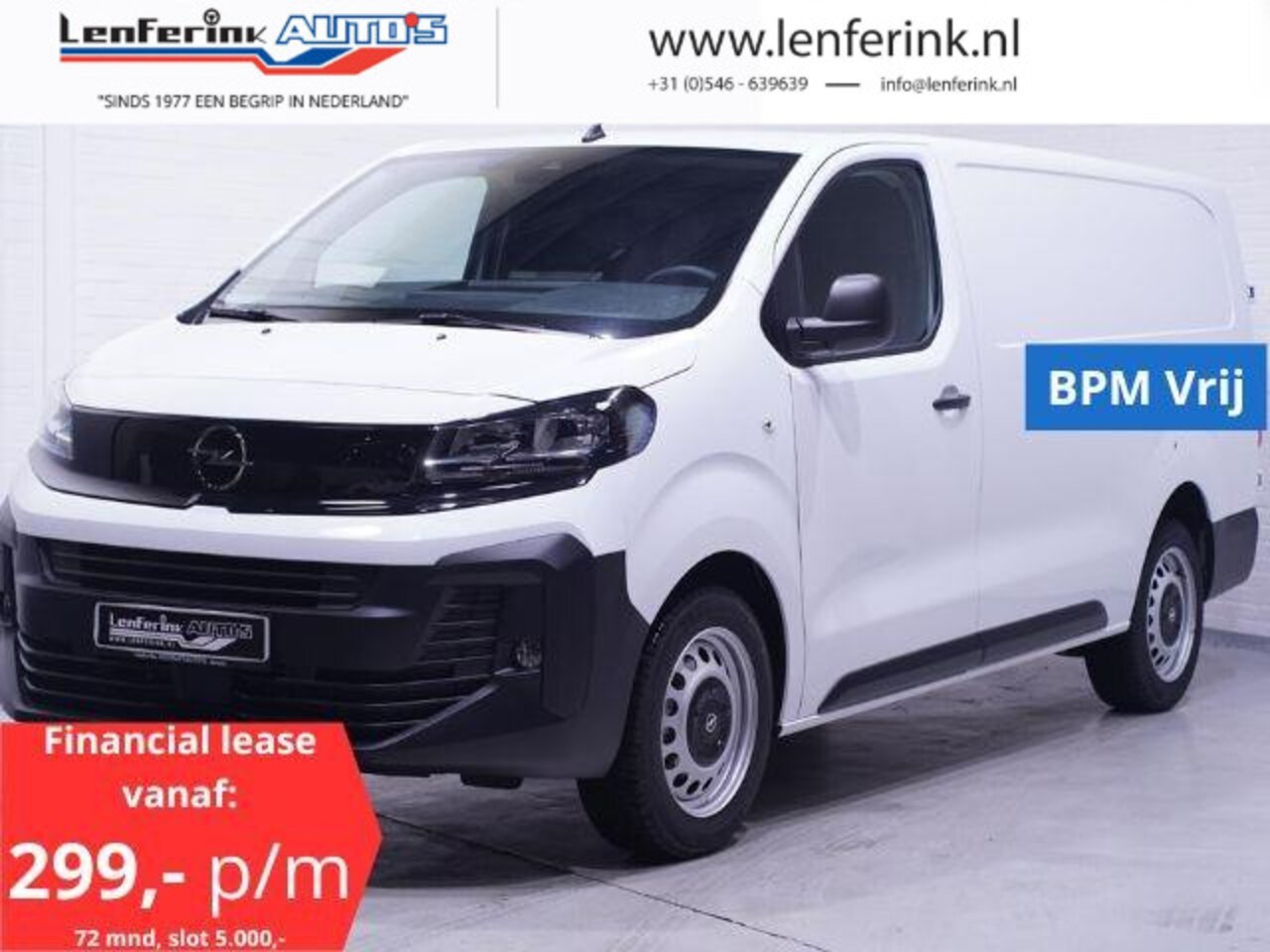 Opel Vivaro - 120 pk L3H1 Navi, BPM Vrij, Laadruimte Pakket Airco, Cruise Control, Nwe Model, 3-Zits - AutoWereld.nl