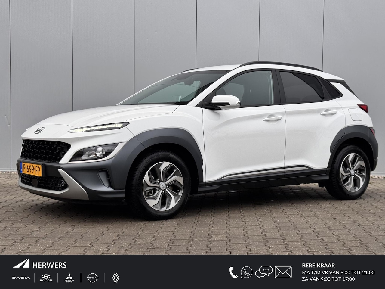 Hyundai Kona - 1.6 GDI HEV Fashion / Apple Carplay/Android Auto / Airco / All Season Banden / Navigatiesy - AutoWereld.nl