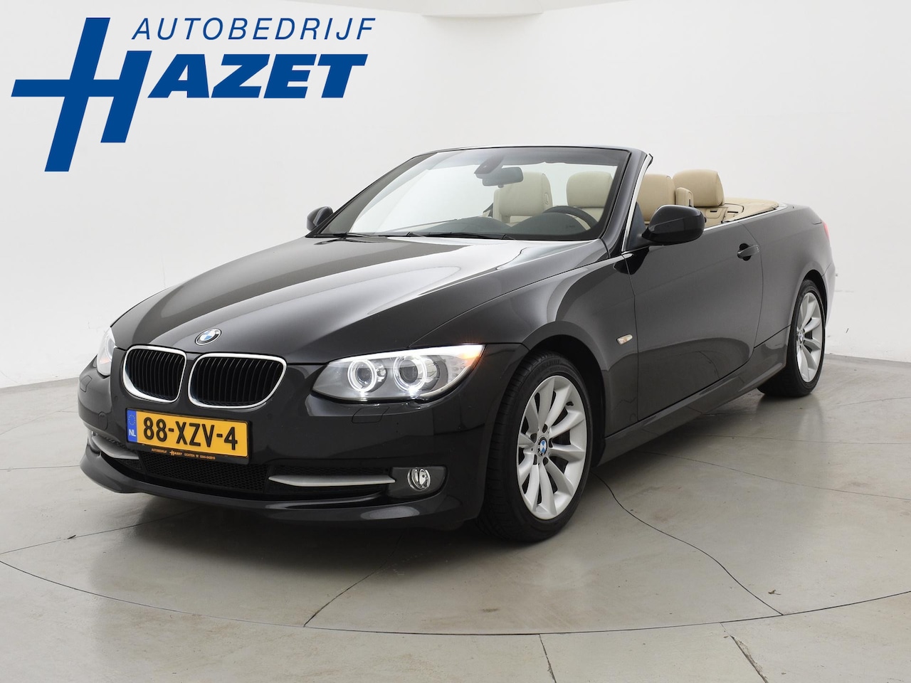 BMW 3-serie Cabrio - 320i HIGH EXECUTIVE ORIG. NL + LEDER SPORTSTOELEN / STUUR/STUURWIELVERWARMING - AutoWereld.nl