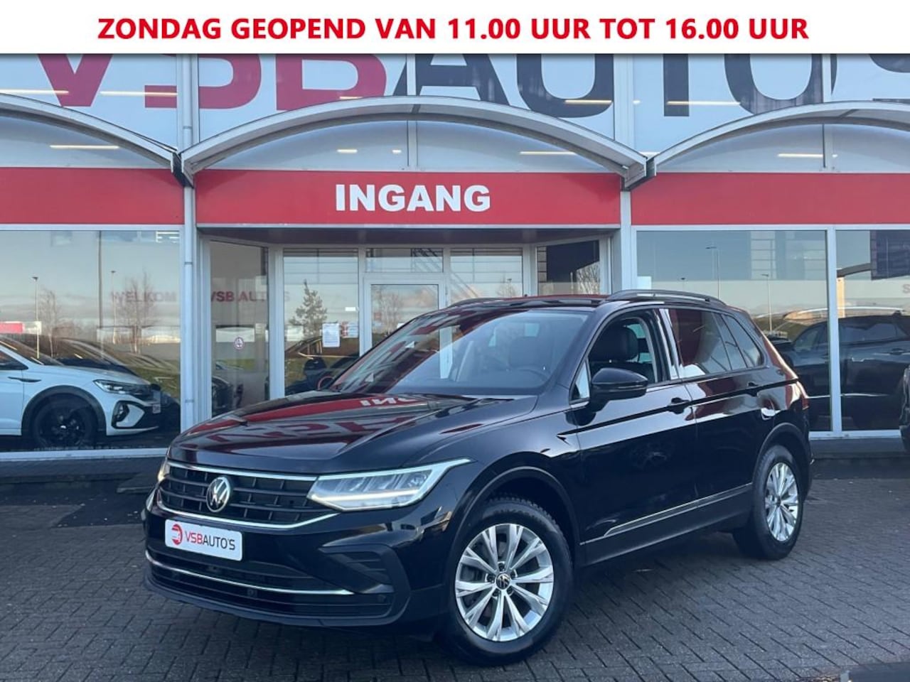 Volkswagen Tiguan - 1.5 TSI ACT. FACELIFT LEER NAVI CAMERA CARPLAY AIRCO - AutoWereld.nl