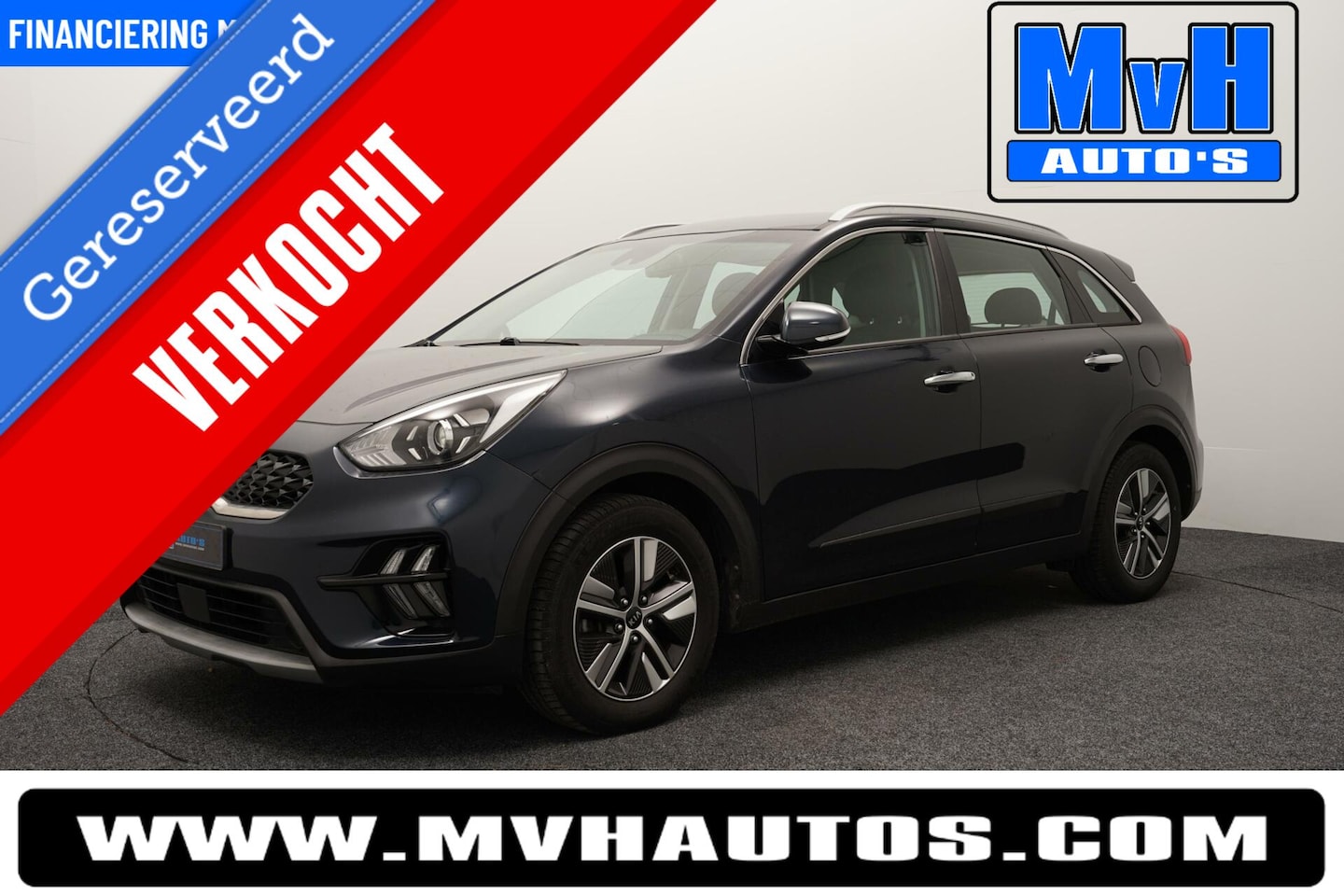 Kia Niro - 1.6 GDi Hybrid DynamicLine|ADAP.CRUISE|NAVI|CAMERA - AutoWereld.nl