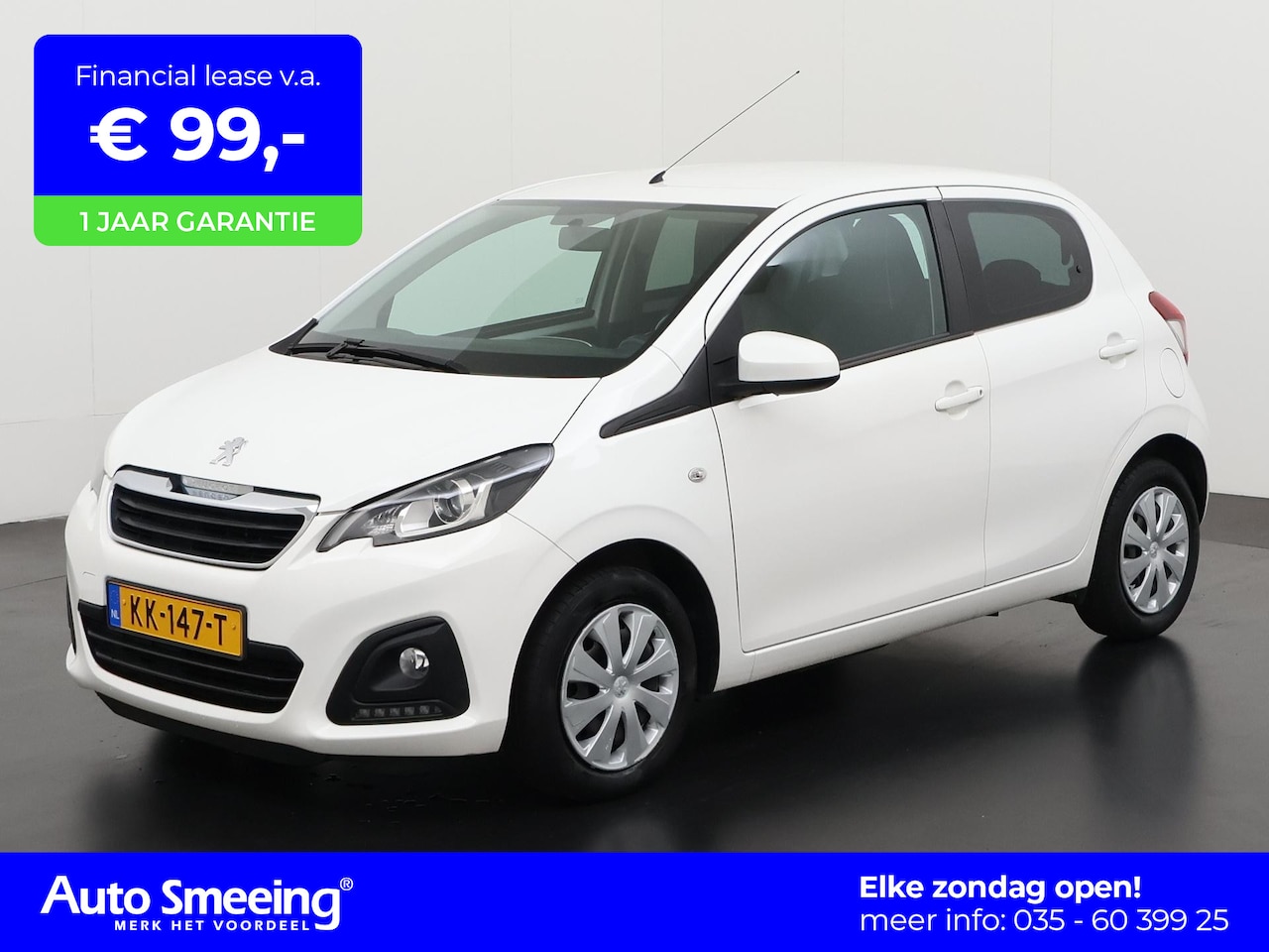 Peugeot 108 - 1.0 e-VTi Active | Airco | Bluetooth | 12 mnd Garantie | - AutoWereld.nl