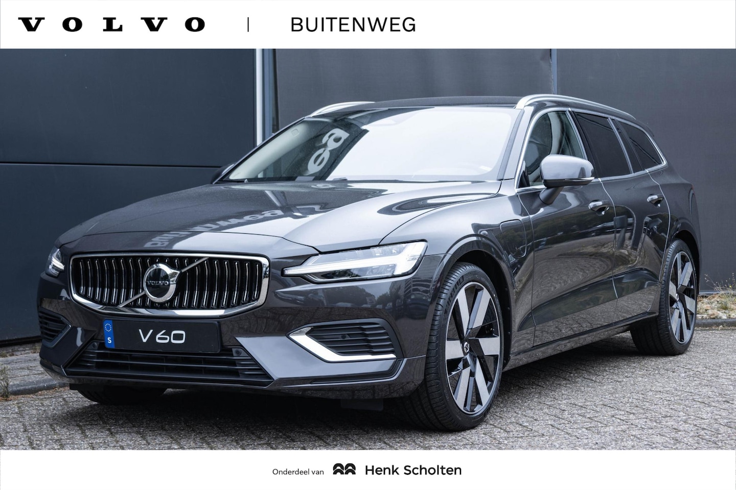 Volvo V60 - T6 Recharge AWD Essential Edition | Long Range | Google Infotainment | Stoel- en stuurverw - AutoWereld.nl