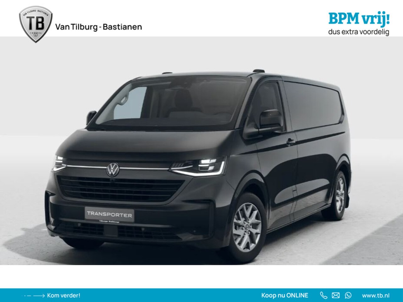 Volkswagen Transporter - 2.0 TDI 110kW 150PK L2H1 Bulli AUT BPM vrij! - AutoWereld.nl