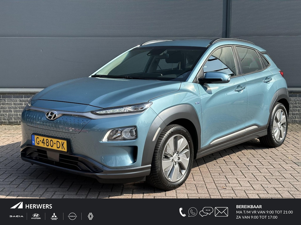 Hyundai Kona Electric - EV Comfort smart 64 kWh 1ste eigenaar / Navigatie / Achteruitrij camera / Cruise / Keyless - AutoWereld.nl