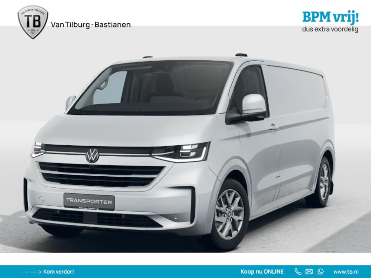 Volkswagen Transporter - 2.0 TDI 125kW 170PK L2H1 Bulli AUT BPM vrij! - AutoWereld.nl