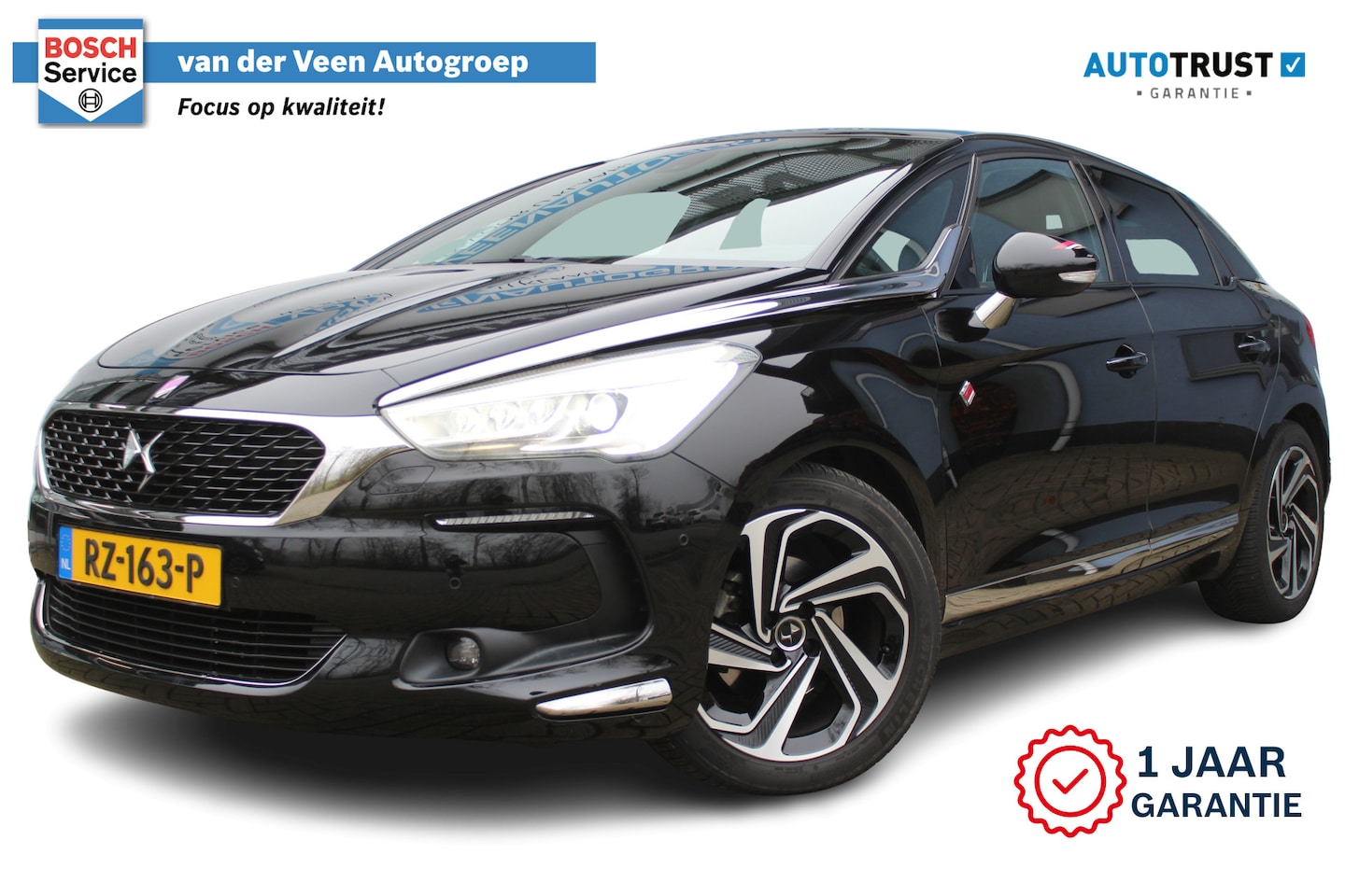 DS 5 - 1.6 THP 165pk Performance Line | Incl. 12 maanden Garantie | Panoramadak | Achteruitrijcam - AutoWereld.nl