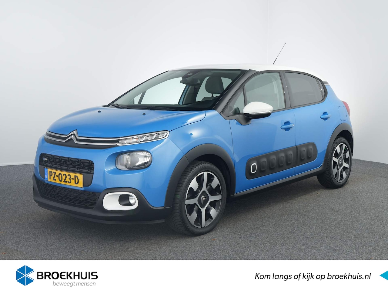 Citroën C3 - 1.2 PureTech Shine | Cruise | Clima | Navi | Parkeersensoren | 17" velgen | - AutoWereld.nl