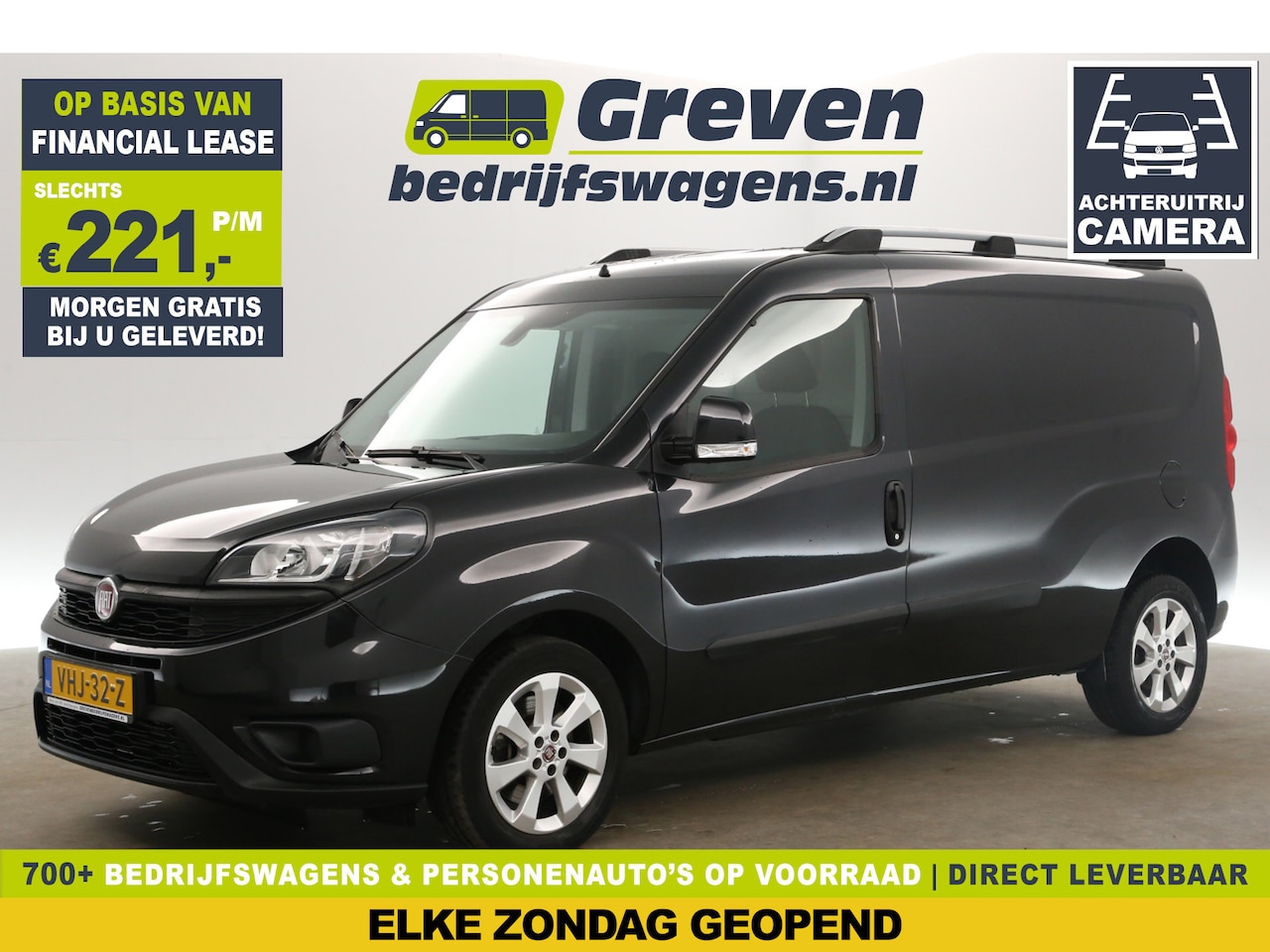 Fiat Doblò - 1.6 MJ L2H1 Maxi Airco Cruise Camera Navi PDC Elektrpakket Trekhaak - AutoWereld.nl