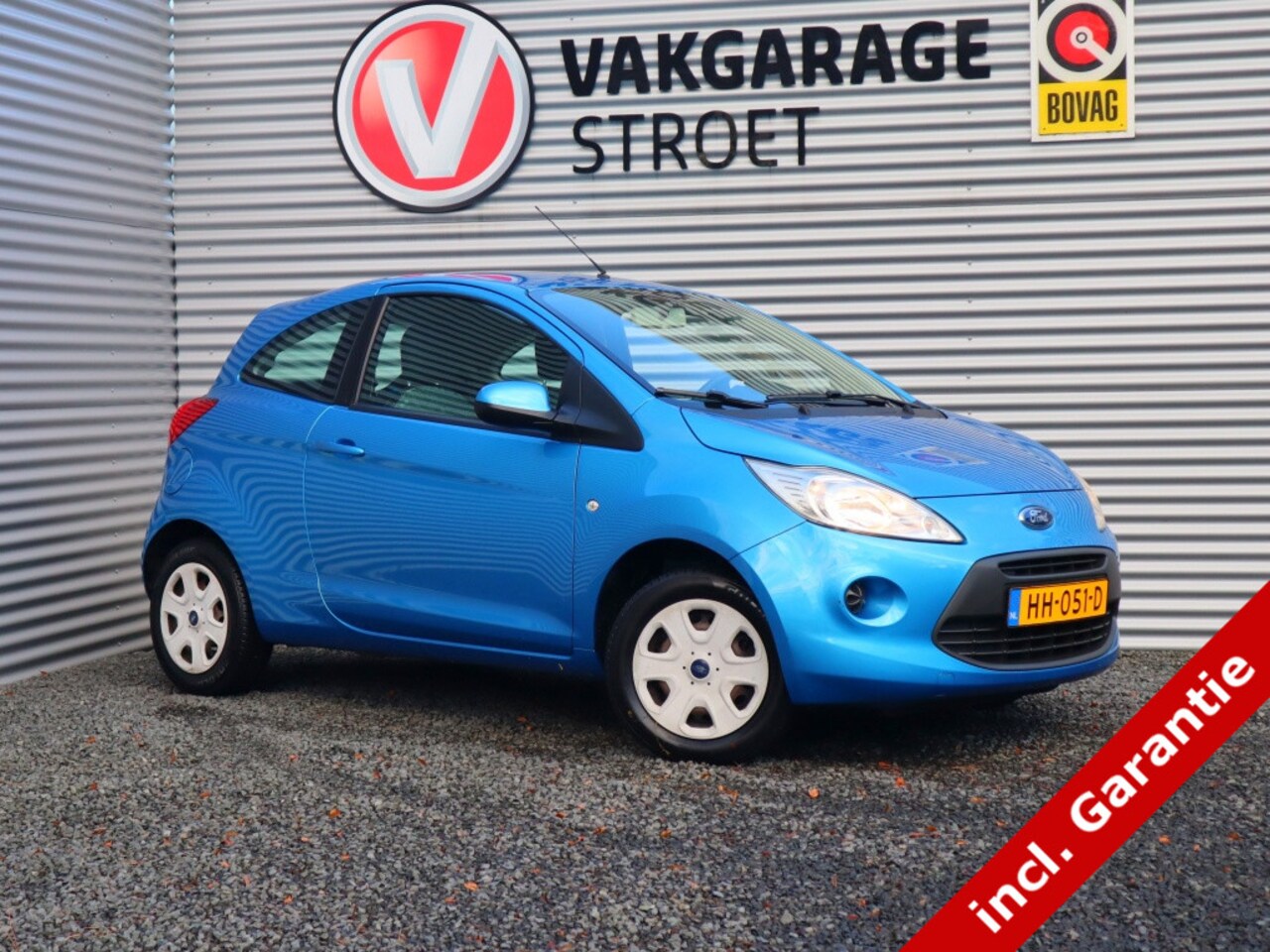 Ford Ka - 1.2 Style s/s | airco | 4 nw All-seasons | jaarbeurt | 1e eigena - AutoWereld.nl