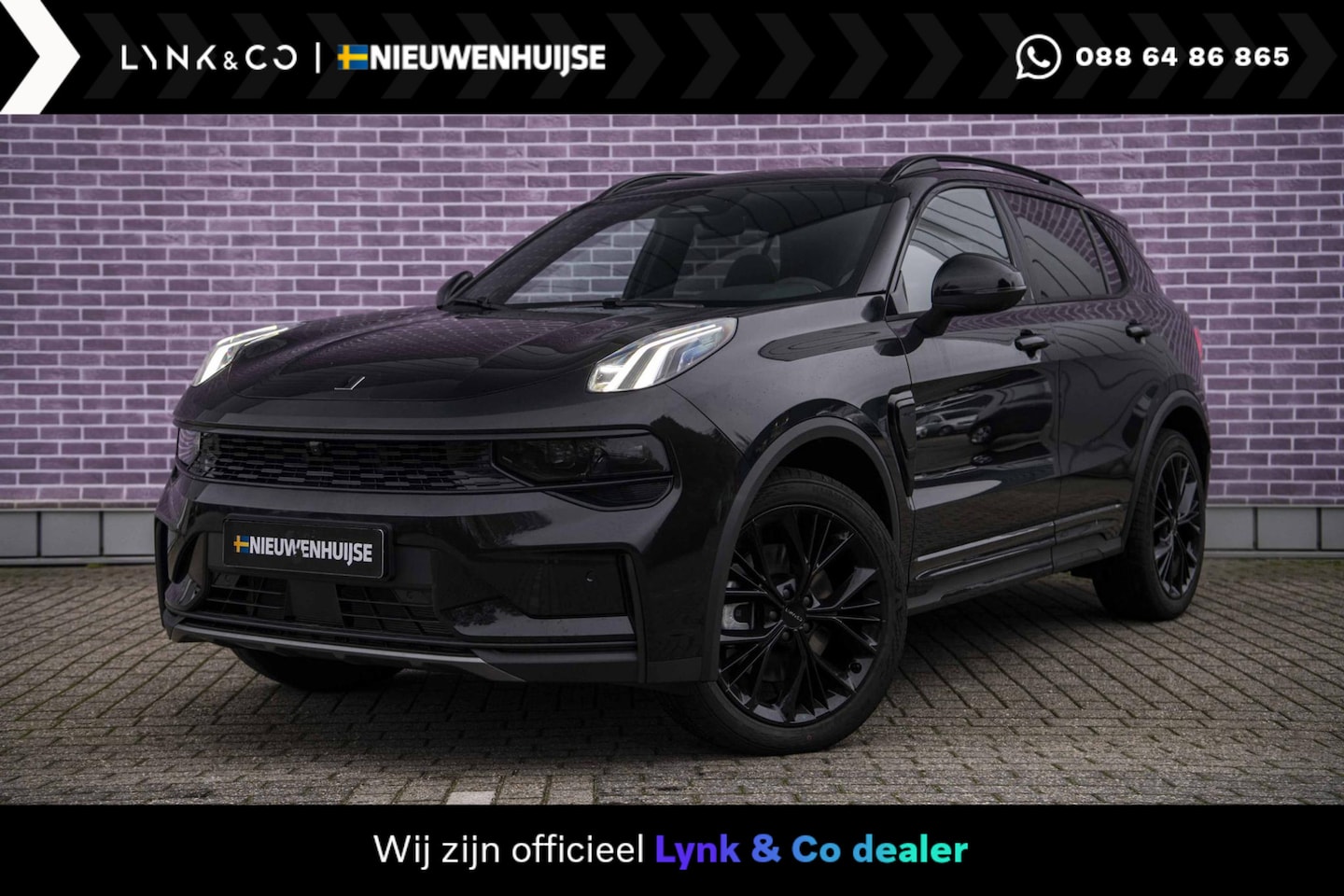 Lynk & Co 01 - 1.5 More UIT VOORRAAD LEVERBAAR | NIEUW MODEL 2025 | Sparkling Black - AutoWereld.nl