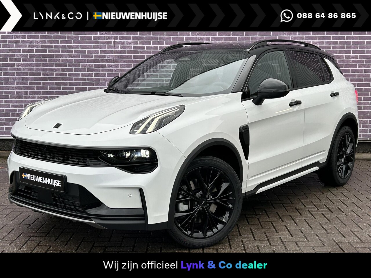 Lynk & Co 01 - PHEV More UIT VOORRAAD LEVERBAAR | NIEUW MODEL 2025 | Chrystal White - AutoWereld.nl