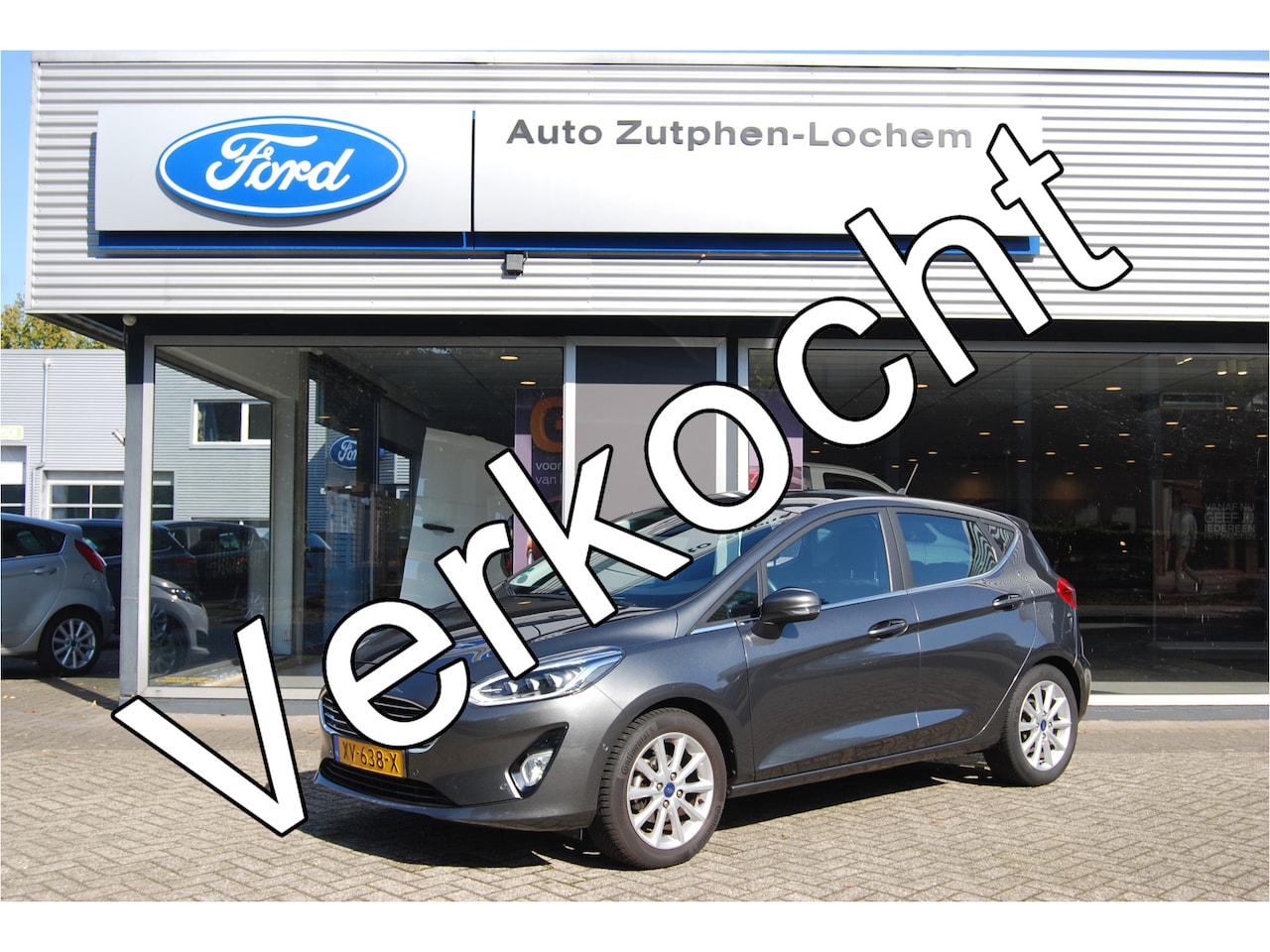 Ford Fiesta - 1.0 EcoBoost Titanium NL-AUTO | NAVIGATIE | CAMERA | STOEL/STUUR/VOORRUITVERWARMING | ALL - AutoWereld.nl