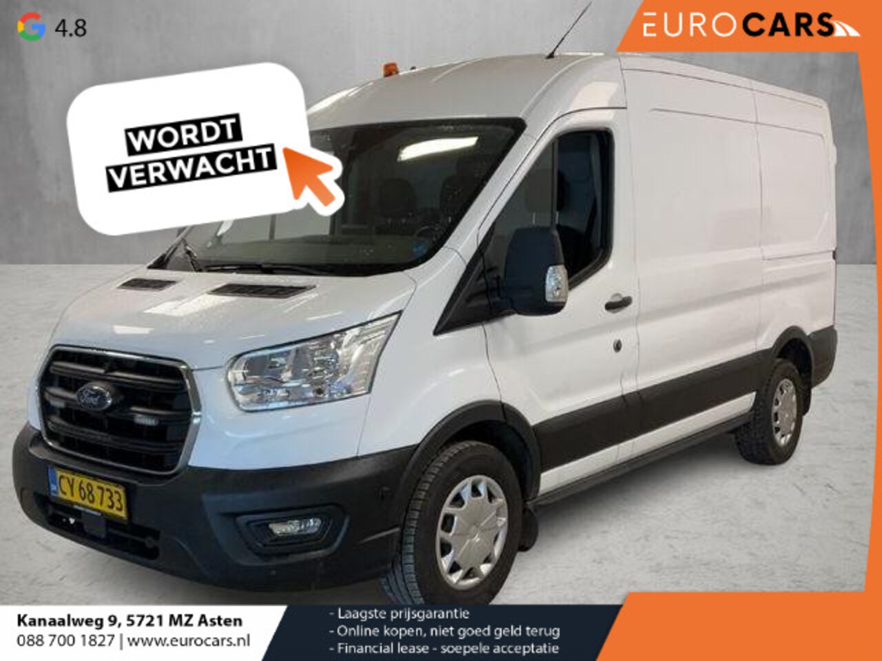 Ford Transit - 350 131pk L2H2 Trend Apple Carplay/ Android Auto Camera Cruise control 3-Zits Airco Euro6 - AutoWereld.nl