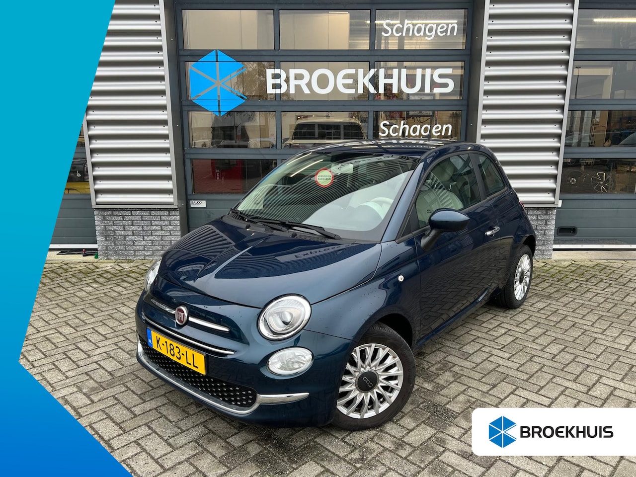 Fiat 500 - 1.0 70 pk Hybrid Lounge | Apple Carplay/Android | Airco | Cruise Control | - AutoWereld.nl