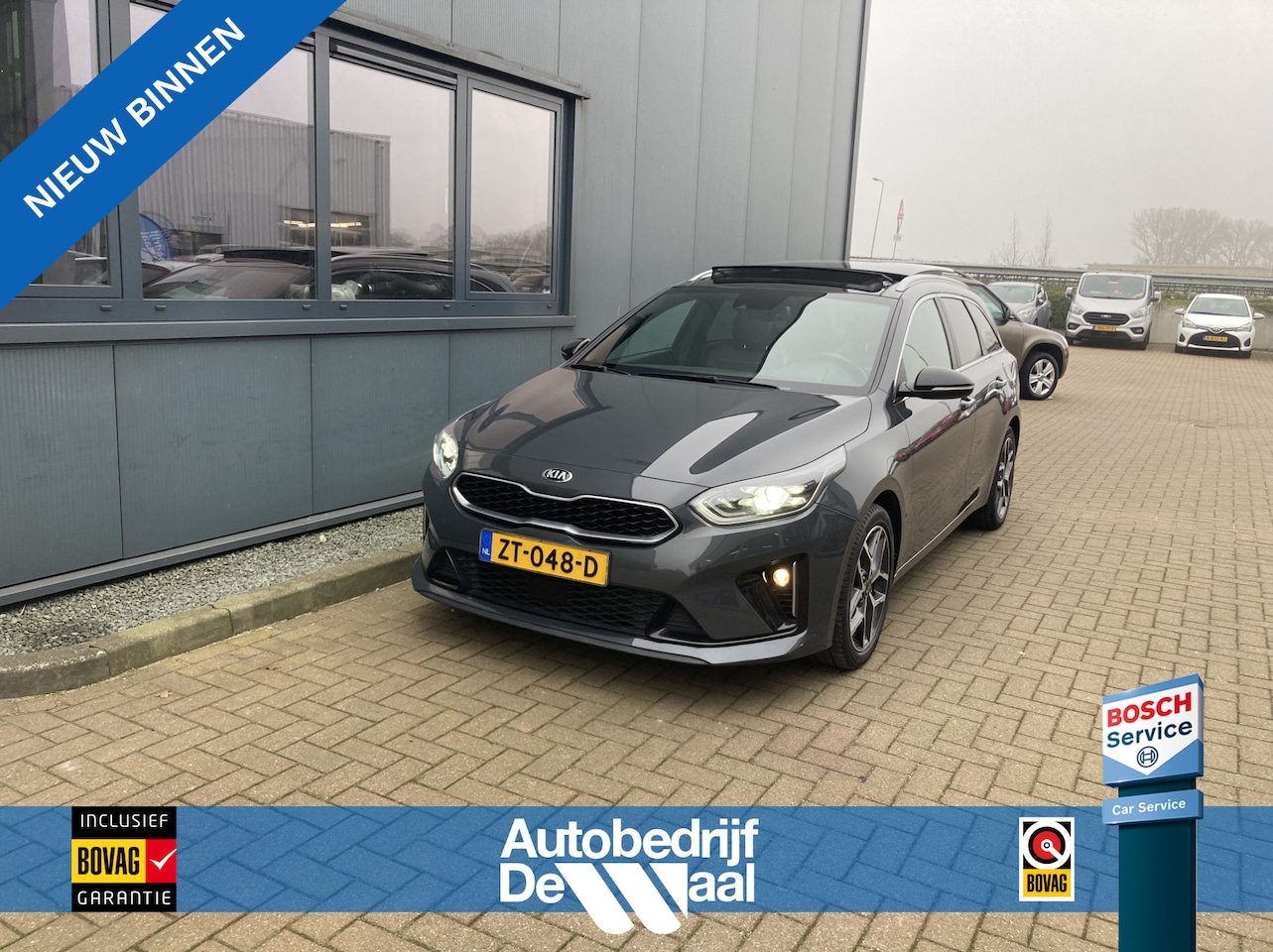 Kia Cee'd Sportswagon - Ceed 1.4 T-GDi 140pk Automaat GT-Line SCHUIFDAK/LEDER/CAMERA/KEYLESS/CARPLAY/PDC - AutoWereld.nl