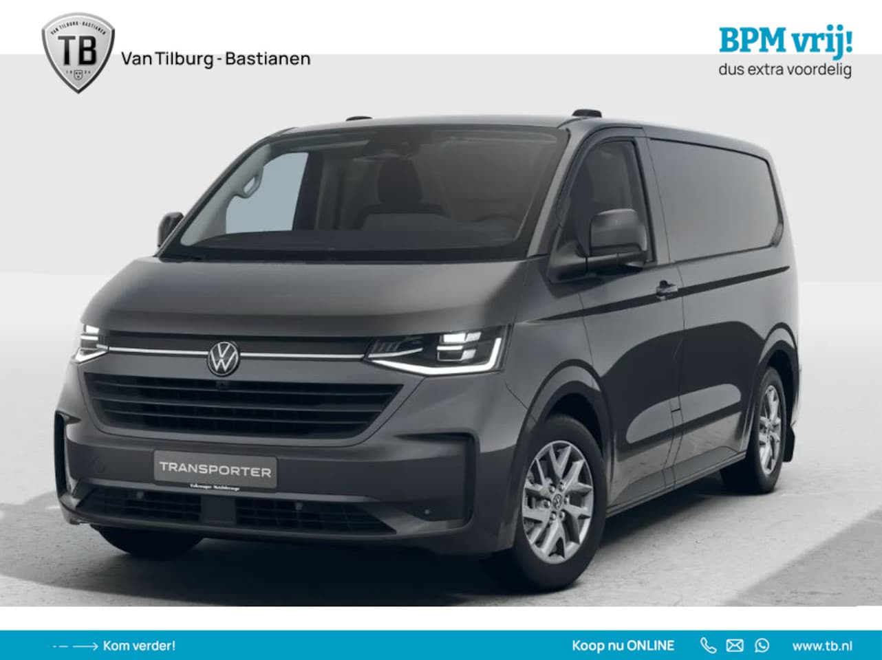 Volkswagen Transporter - 2.0 TDI 125kW 170PK L1H1 Bulli AUT BPM vrij! - AutoWereld.nl