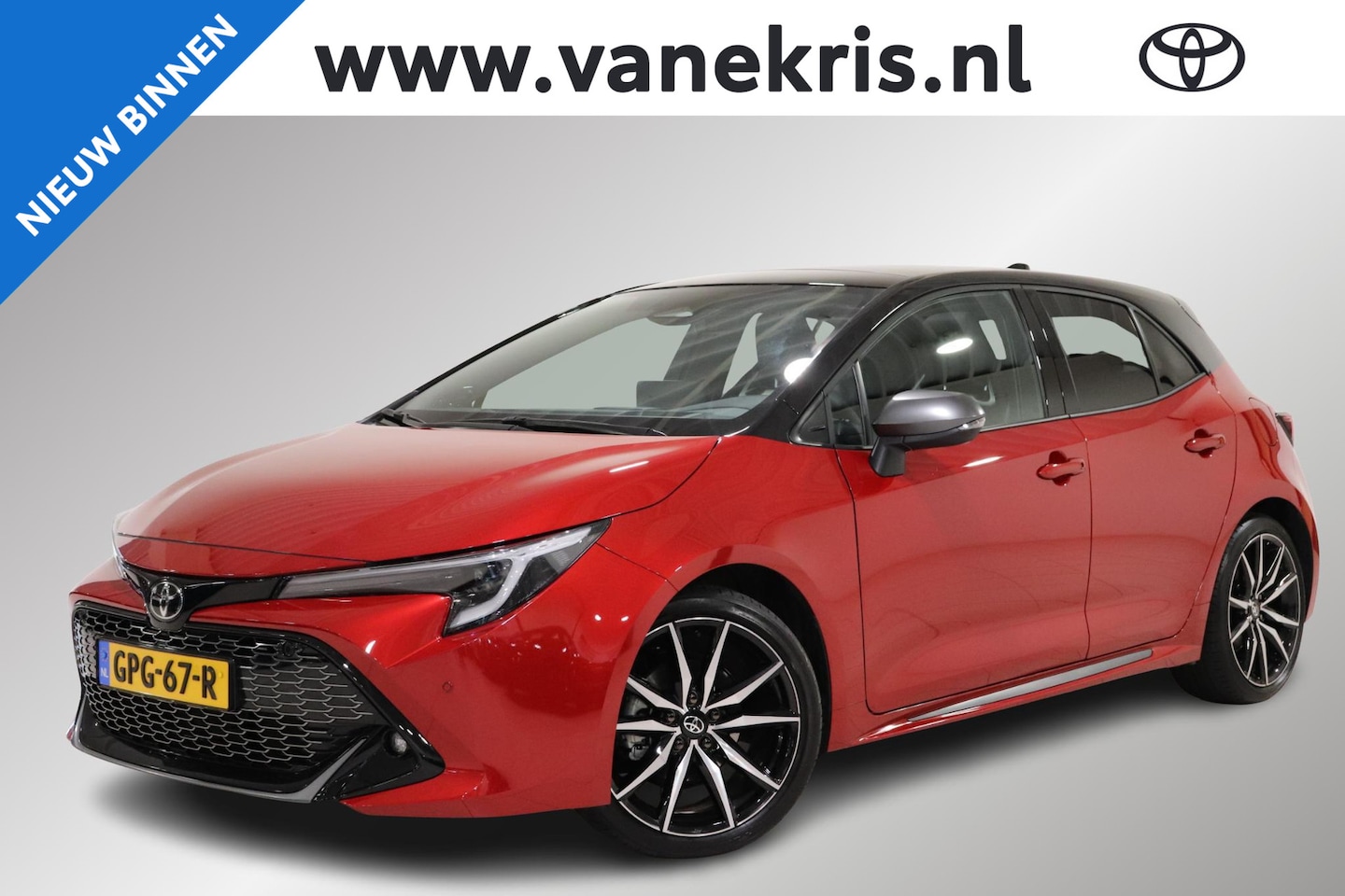 Toyota Corolla - Hybrid 140 GR Sport, Pano Pack, Trekhaak, Apple Carplay/Android Auto, Sensoren, JBL, BSM! - AutoWereld.nl