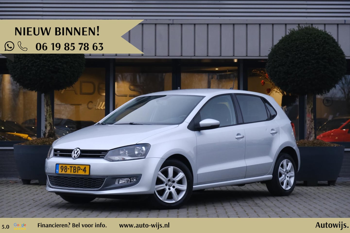 Volkswagen Polo - 1.2 TSI Highline|AUTOMAAT|NL AUTO|NAP|Camera|Navi|Clima - AutoWereld.nl