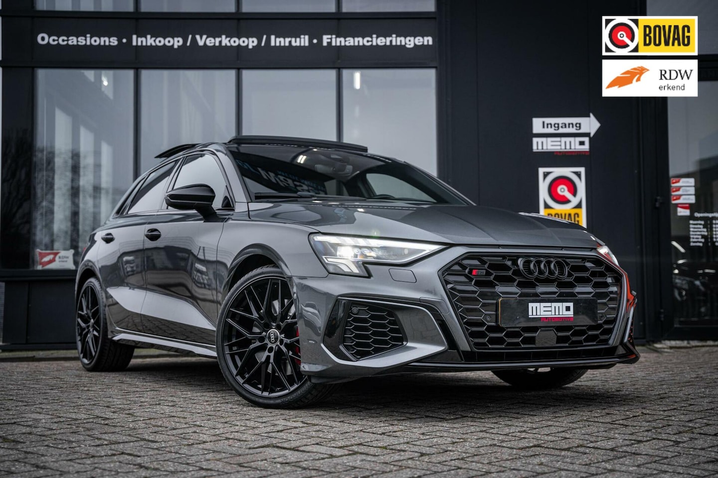 Audi S3 - 2.0 TFSI S3 quattro*PANO*RSLEDER*MATRIX*SFEER*CAMERA - AutoWereld.nl