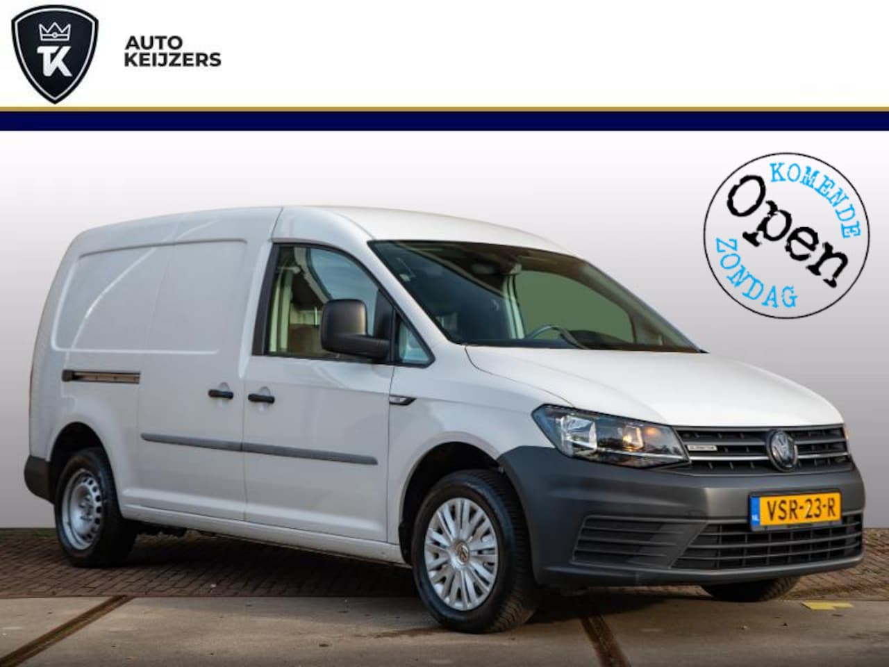 Volkswagen Caddy Maxi - 1.4 TGI L2H1 EcoFuel Automaat! Cruise Control Radio/CD Elek Ramen Armsteun - AutoWereld.nl